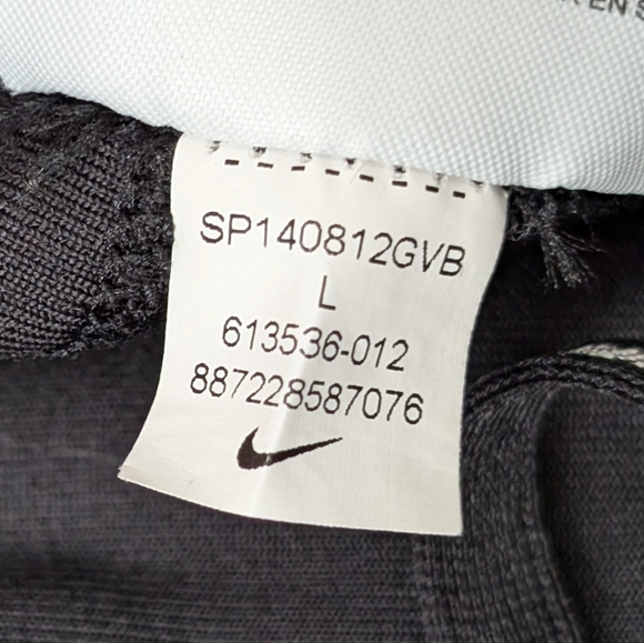 Nike Running Dri-Fit Micro Polka Dot Capri Leggings Black/Mint Women's Size L - Picture 8 of 16